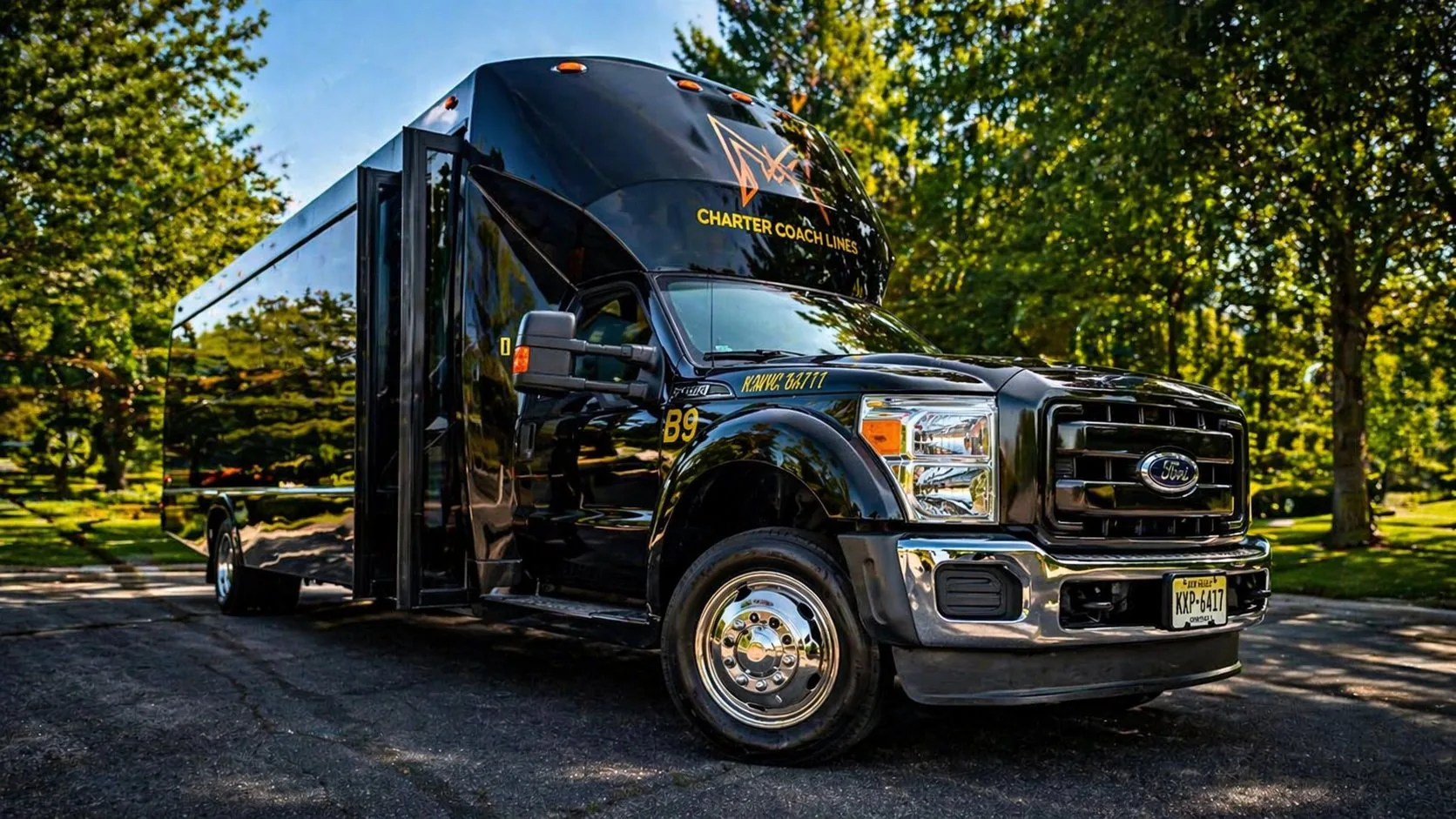 Executive Mini Coach for VIP sports hospitality